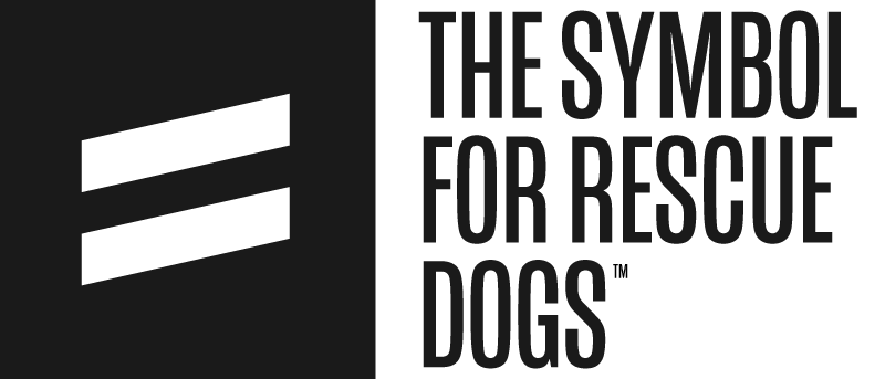 Why Is The Symbol For Rescue Dogs Two White Stripes?