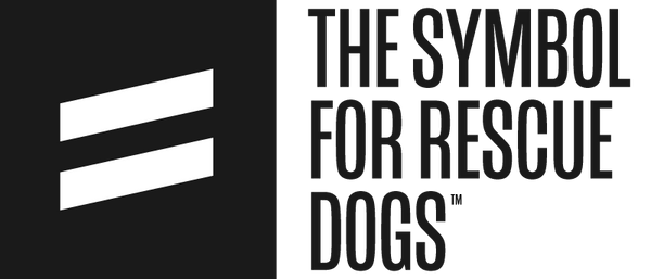 Why Is The Symbol For Rescue Dogs Two White Stripes?