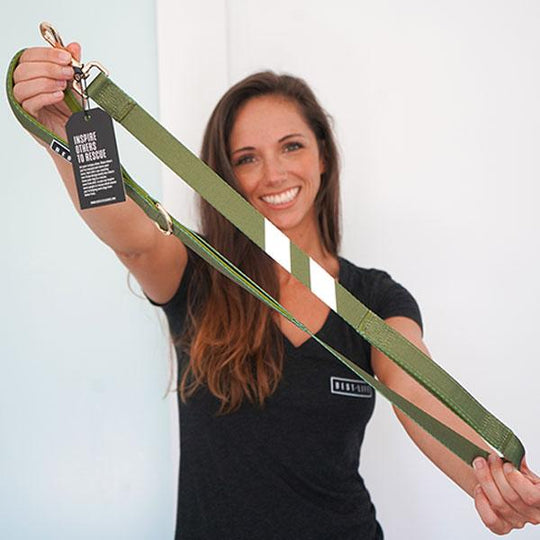 Awesome Olive - Companion Leash 4ft leash bestlifeleashes 