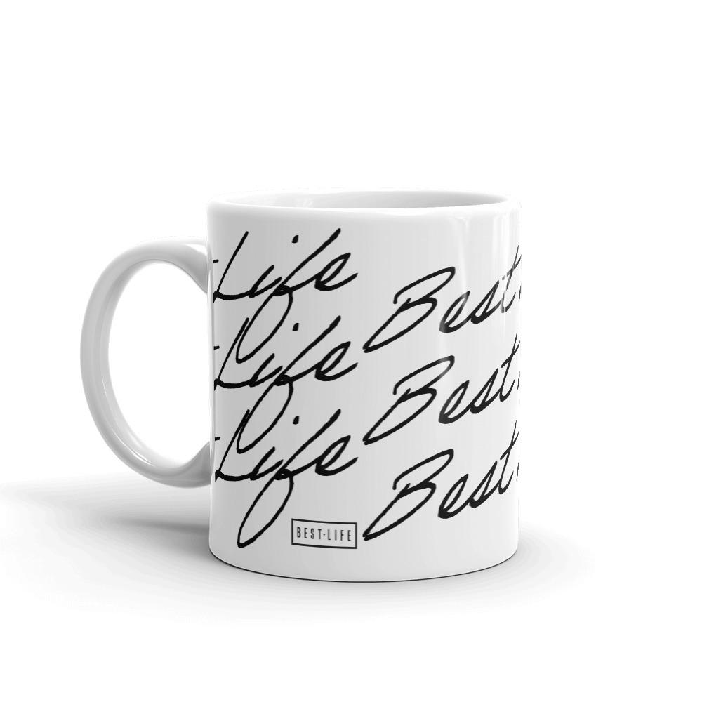 Best Life Cursive Mug Best Life Leashes | Functional Dog Leashes With A Mission 