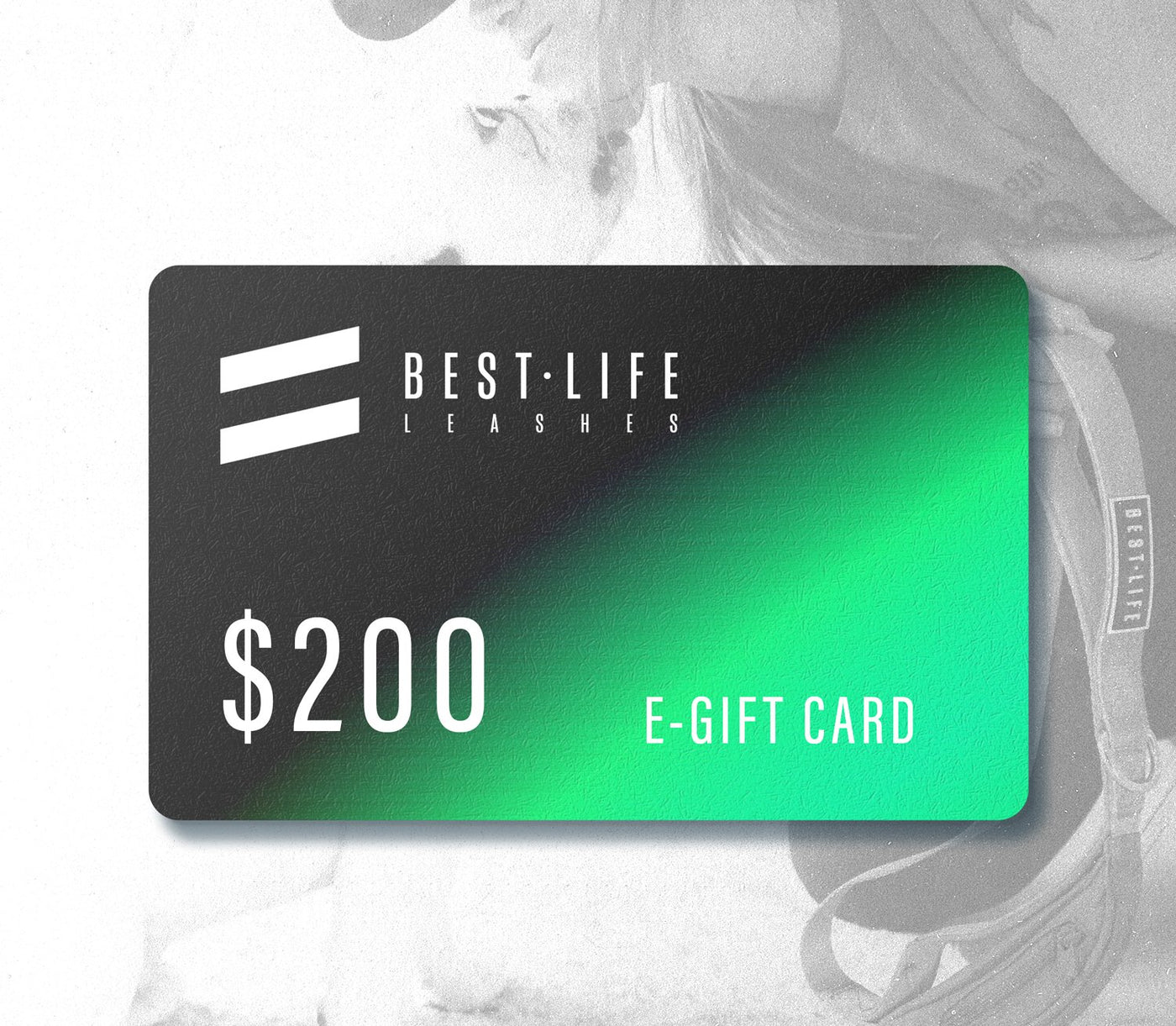 Best Life Leashes E-Gift Card - $200.00 Gift Cards Best Life Leashes | Functional Dog Leashes With A Mission $200.00 