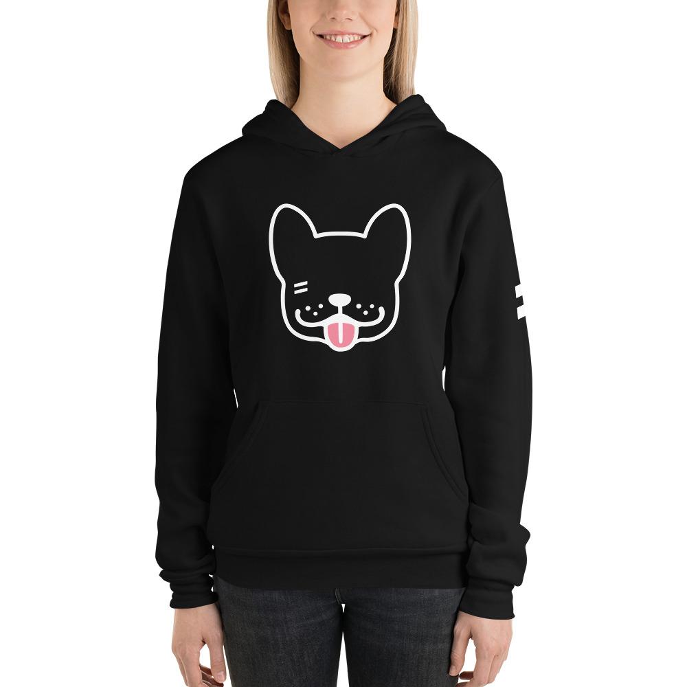 Buddha Head - Unisex hoodie Best Life Leashes | The Symbol For Rescue Dogs 