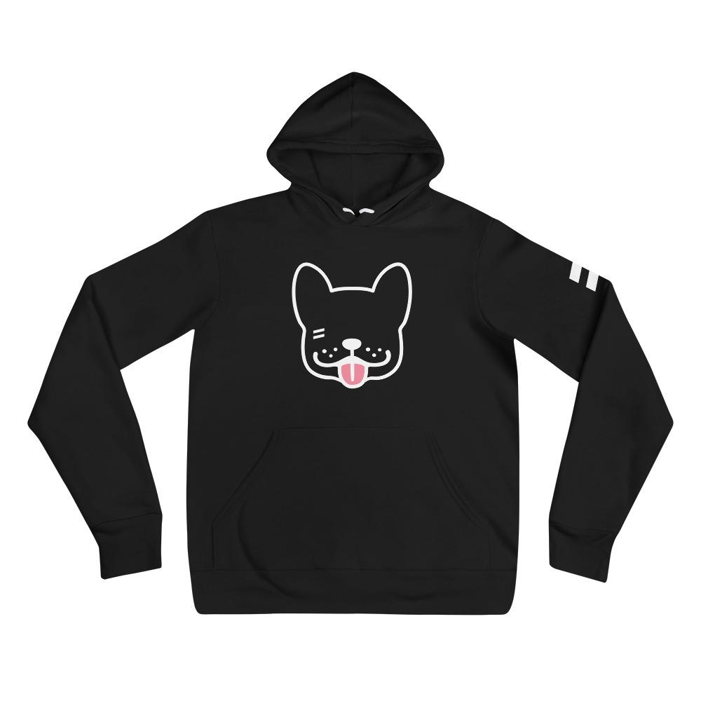 Buddha Head - Unisex hoodie Best Life Leashes | The Symbol For Rescue Dogs Black S 