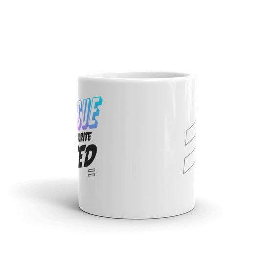 Favorite Breed - White glossy mug Best Life Leashes | The Symbol For Rescue Dogs 