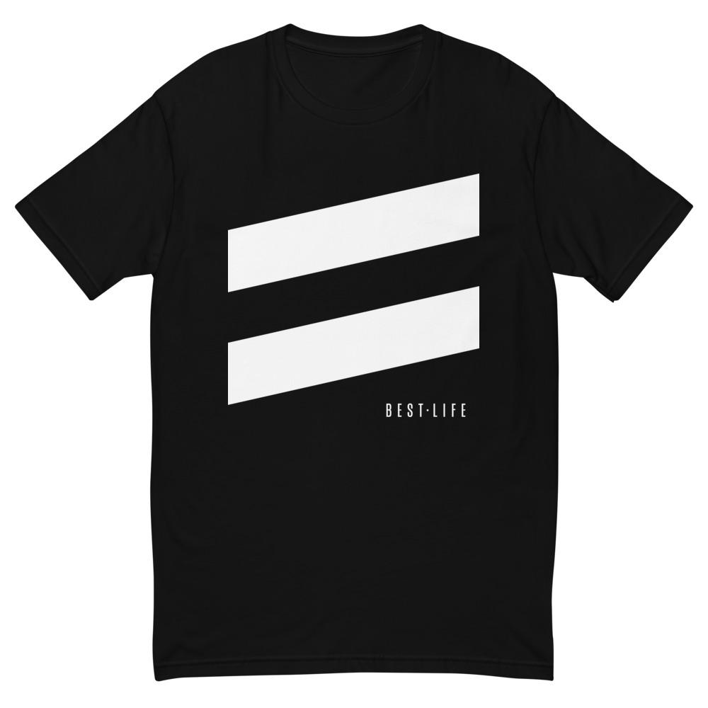 Gigantic Stripes - Men's T-shirt Best Life Leashes | The Leash For Rescue Dogs S 