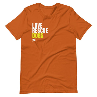 Love Rescue Dogs - Short-Sleeve Unisex T-Shirt Best Life Leashes | The Symbol For Rescue Dogs Autumn S 