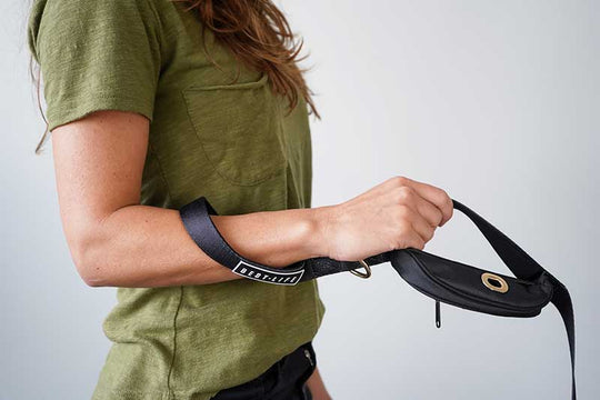 Midnight Black - Cargo Leash 5ft leash Best Life Leashes | The Leash For Rescue Dogs 