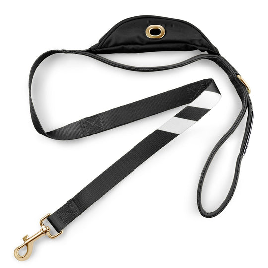Midnight Black - Cargo Leash 5ft leash Best Life Leashes | The Leash For Rescue Dogs 