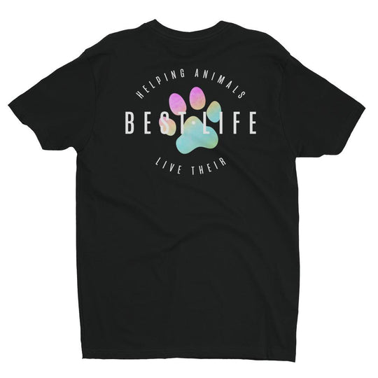 Prism Paw - Men's T-shirt Best Life Leashes | Functional Dog Leashes With A Mission 