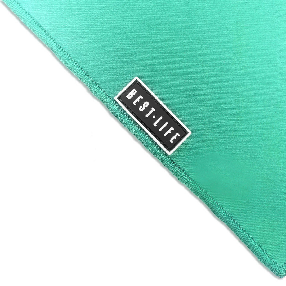Real Teal - Bandana bandana Best Life Leashes | The Leash For Rescue Dogs 