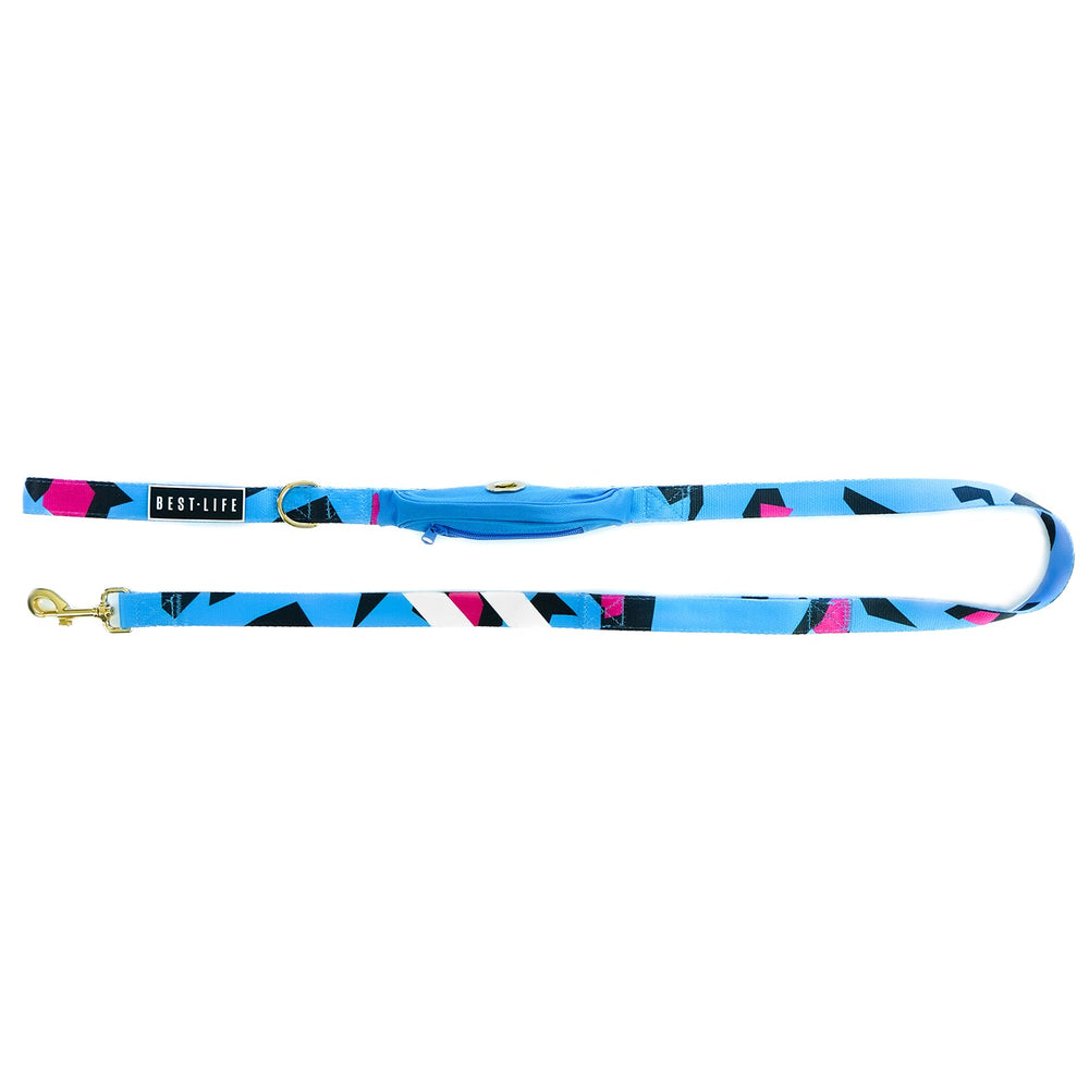 Retro Cheetah- Cargo Leash 5ft leash Best Life Leashes | The Leash For Rescue Dogs 