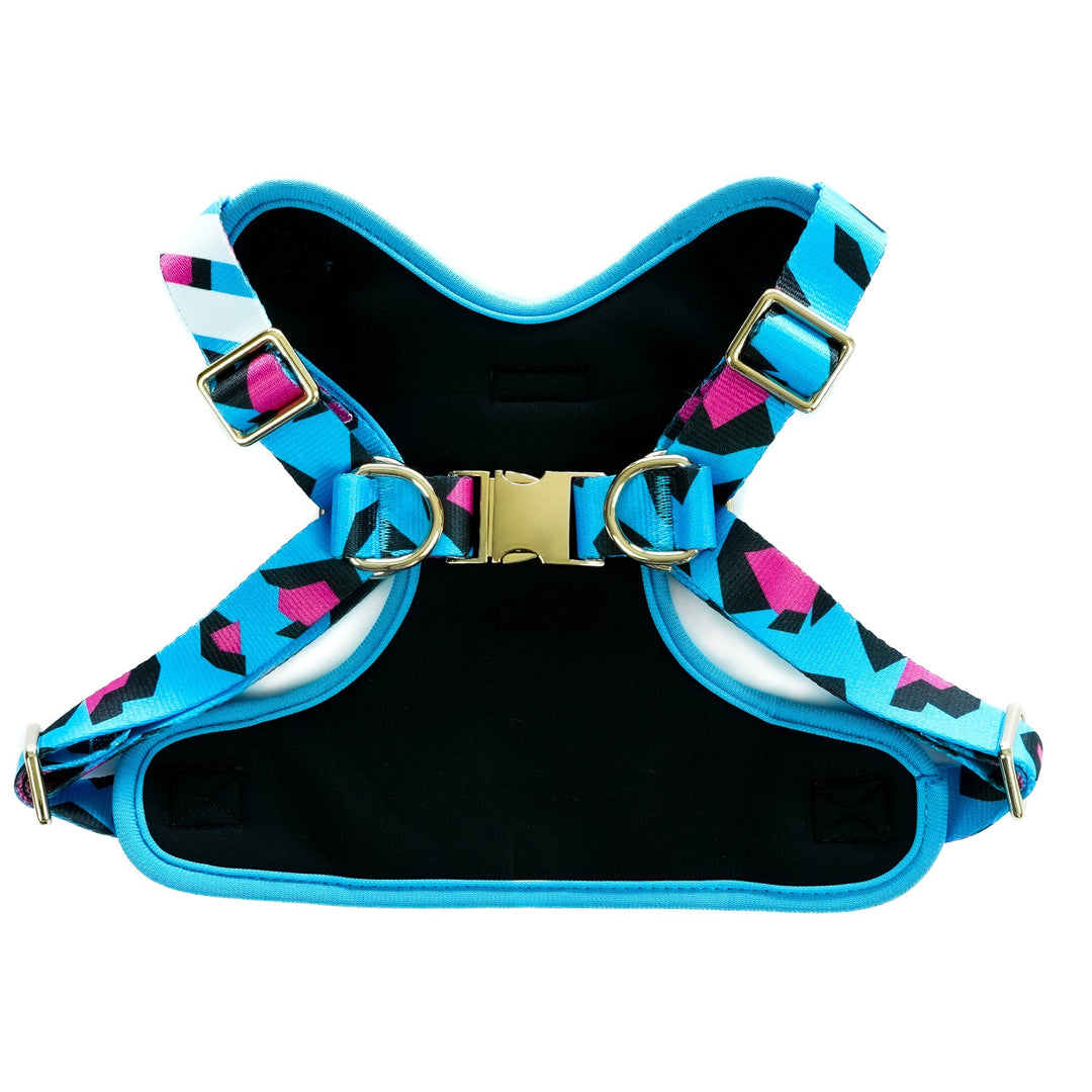 Retro Cheetah - Comfort Harness Pet Collars & Harnesses Best Life Leashes | The Symbol For Rescue Dogs 