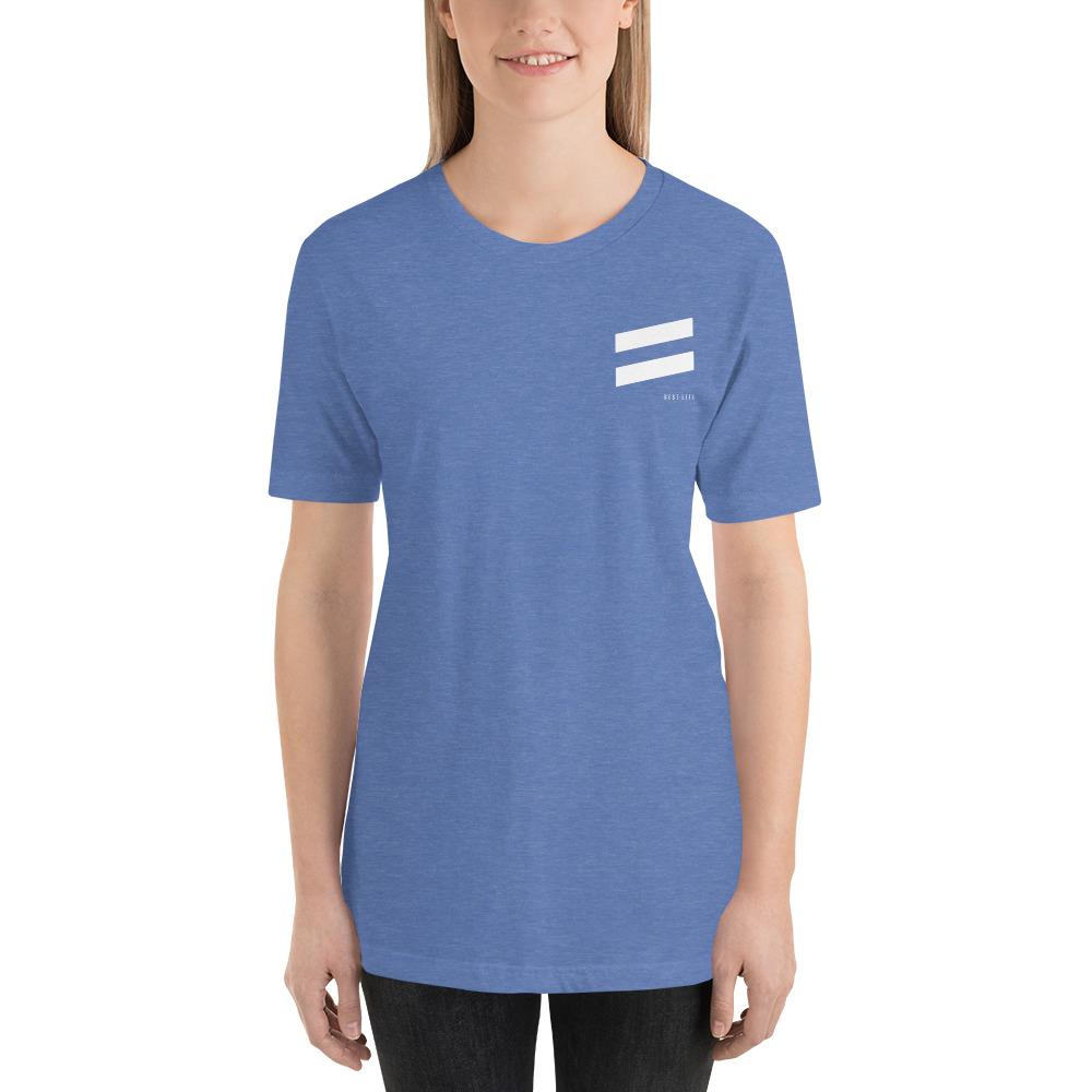 Short-Sleeve Unisex T-Shirt Best Life Leashes | The Leash For Rescue Dogs 